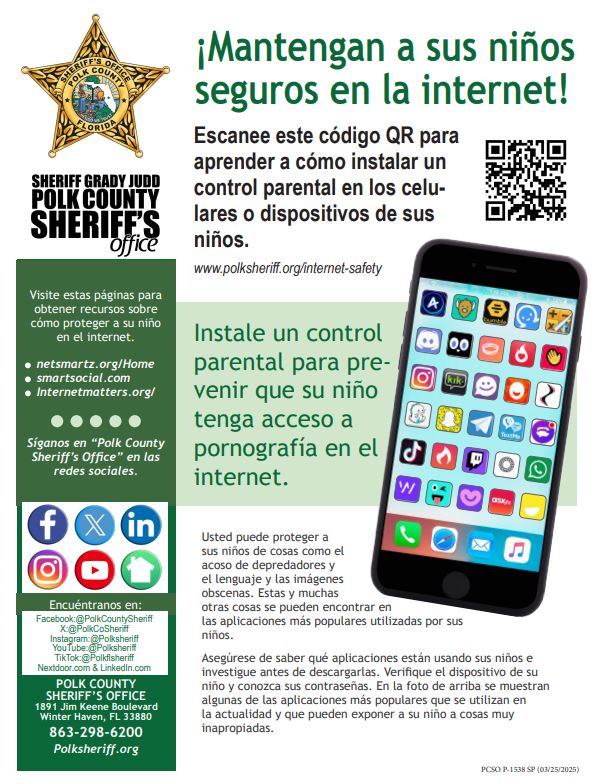 Internet Safety flier Internet Safety flier